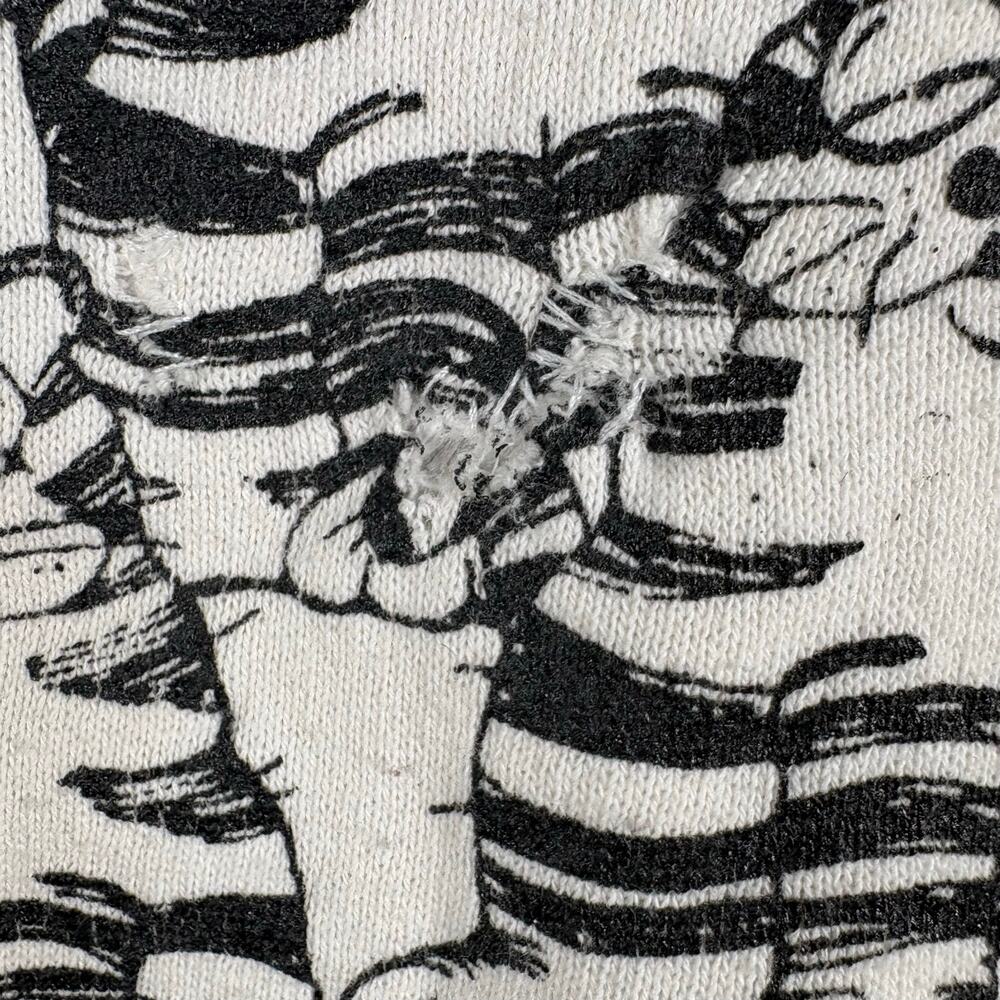 Vintage California Cat Sweatshirt Womens Small White‎ Graphic Crewneck 90s - Picture 7 of 7